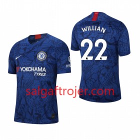 Chelsea Fodboldtrøjer Willian 22 Hjemmebanesæt 2019/20 Kort ærmer